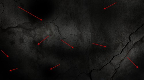 1 erase 500x279 Design a Dirty, Cracked Text with Blood Effect in Photoshop