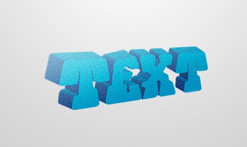 2 effect 500x297 Design a Snowy Arctic Text Effect in Photoshop
