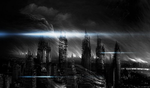 abstract sci fi line 1 500x293 Create Sci Fi Style Laser Light Special Effect in Photoshop