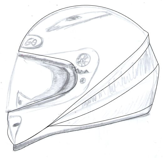 Tutorial Photoshop Drawing a Helmet
