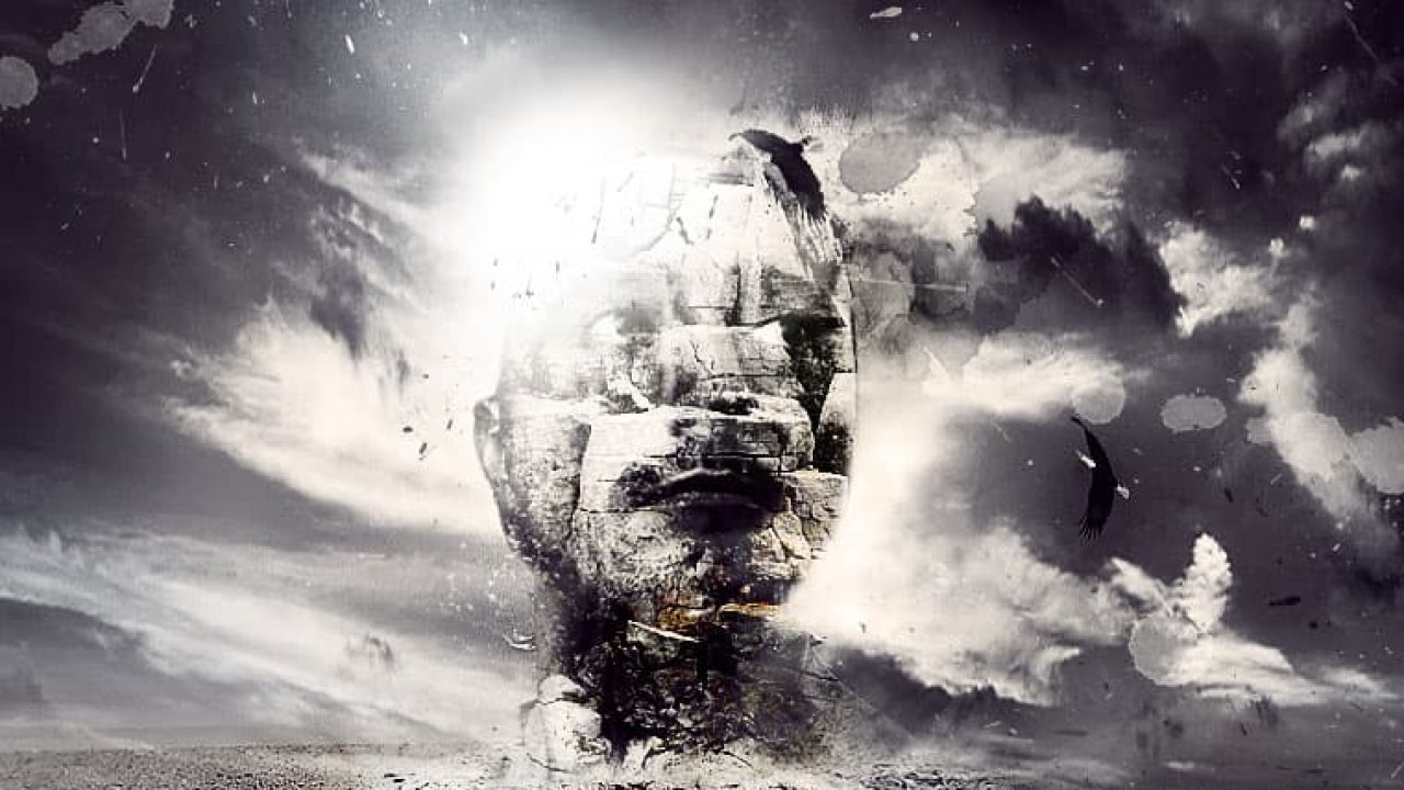 Design A Surreal Style Desert Human Stone Statue Manipulation In Photoshop Psd Vault