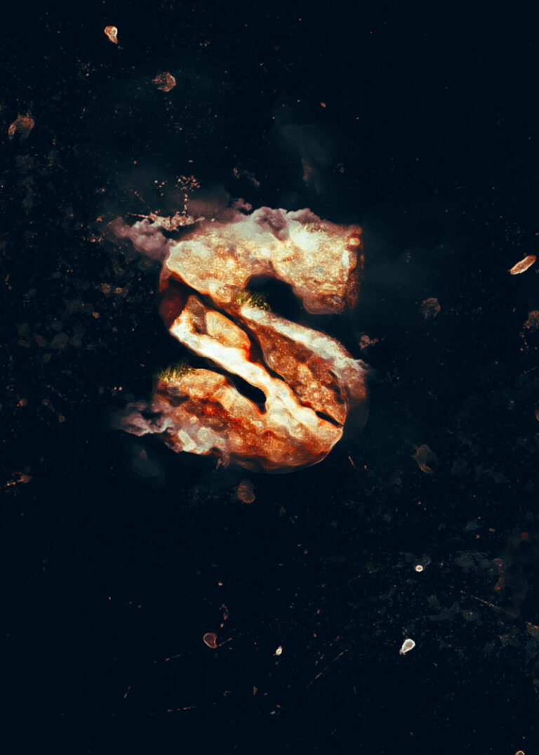 Create 3D Cracked Concrete Wall Text Effect in Photoshop