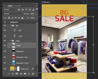 Using Artboard Tool in Photoshop CC to Design Multiple Size Web Banners