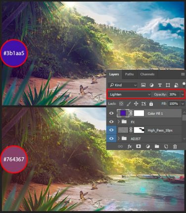 Create Beautiful Tropical Landscape in Photoshop - PSD Vault