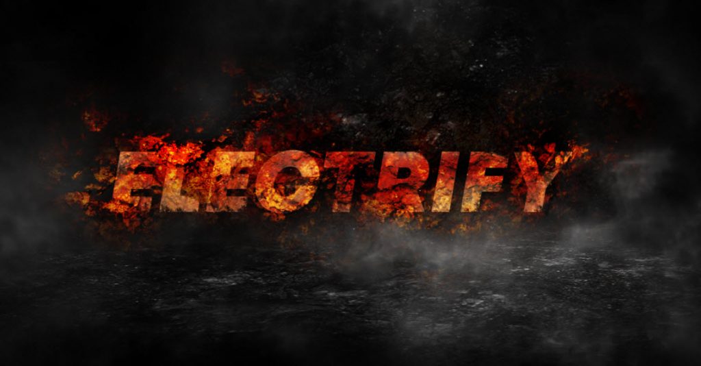 Create Amazing Lightning Text Effect in PSD Vault