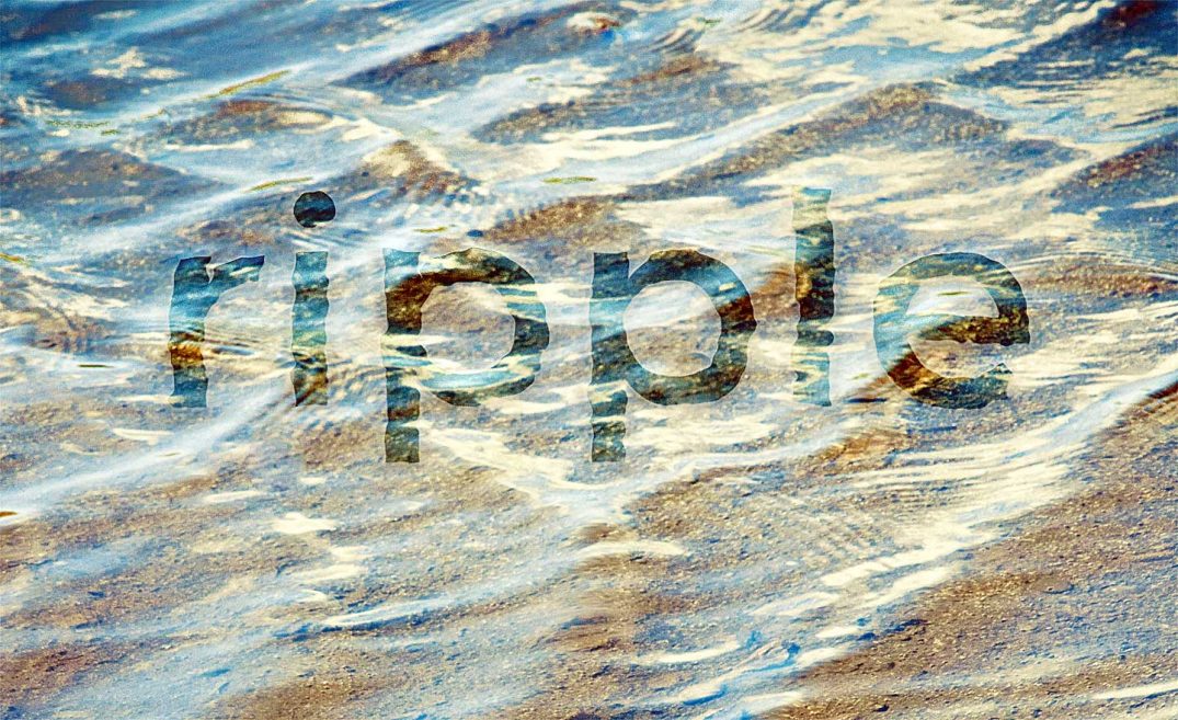 How to Create In-Water Text Effect with Displacement Maps in Photoshop