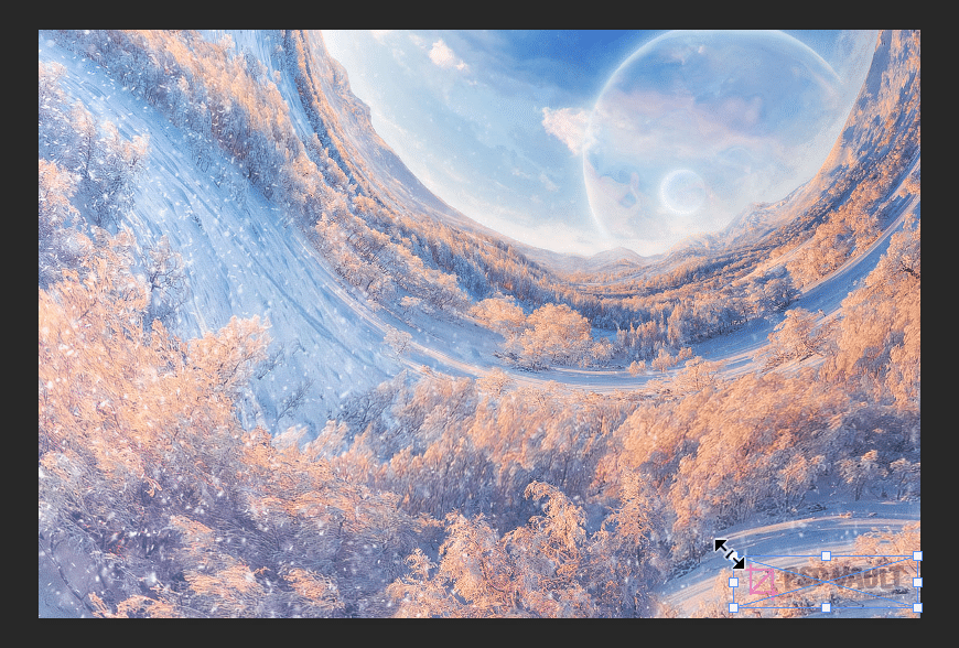 Adding Watermark to Photo using Photoshop