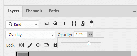 Control Intensity with Opacity
