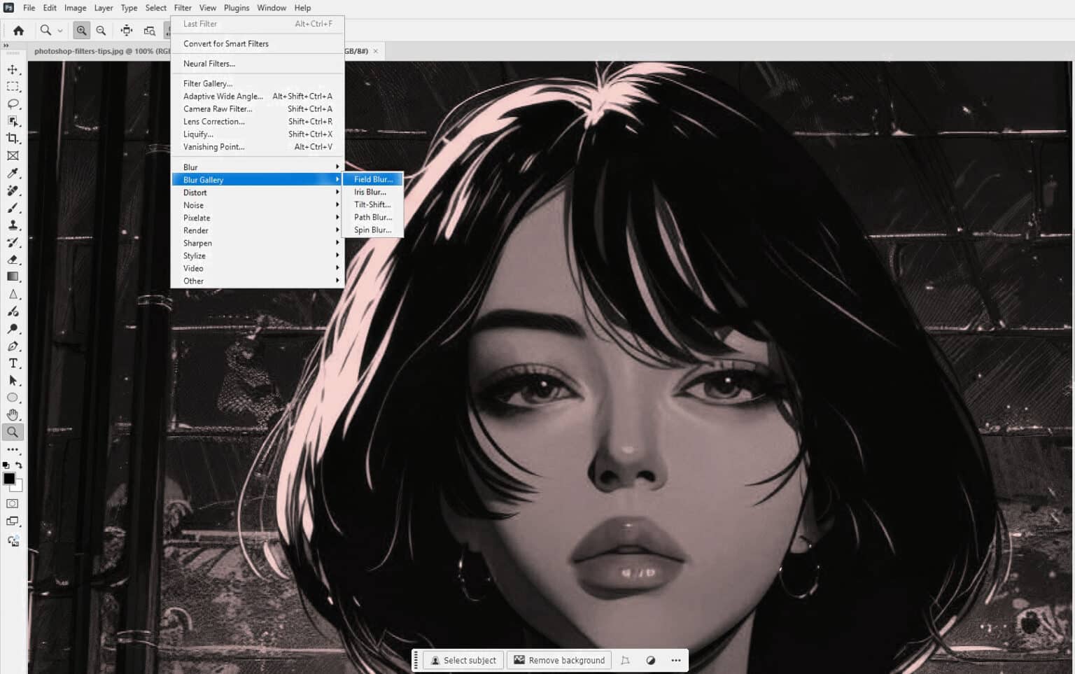 10 Photoshop Blur Gallery Tricks That Will Make Your Photos Look Professional