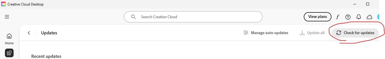 Update Photoshop for Bug Fixes
