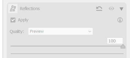 The Amount slider