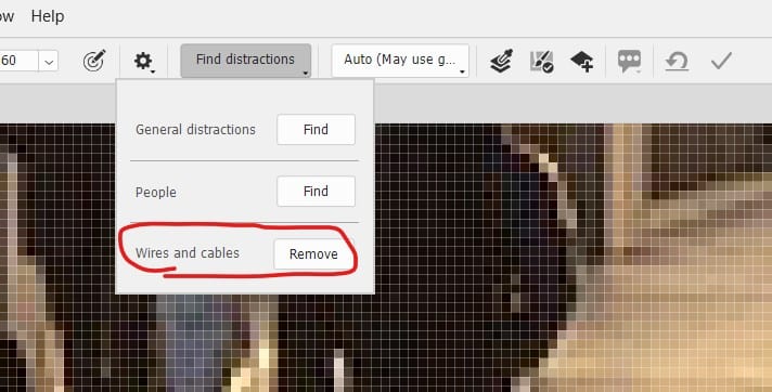 Find Distractions > Wires and Cables
